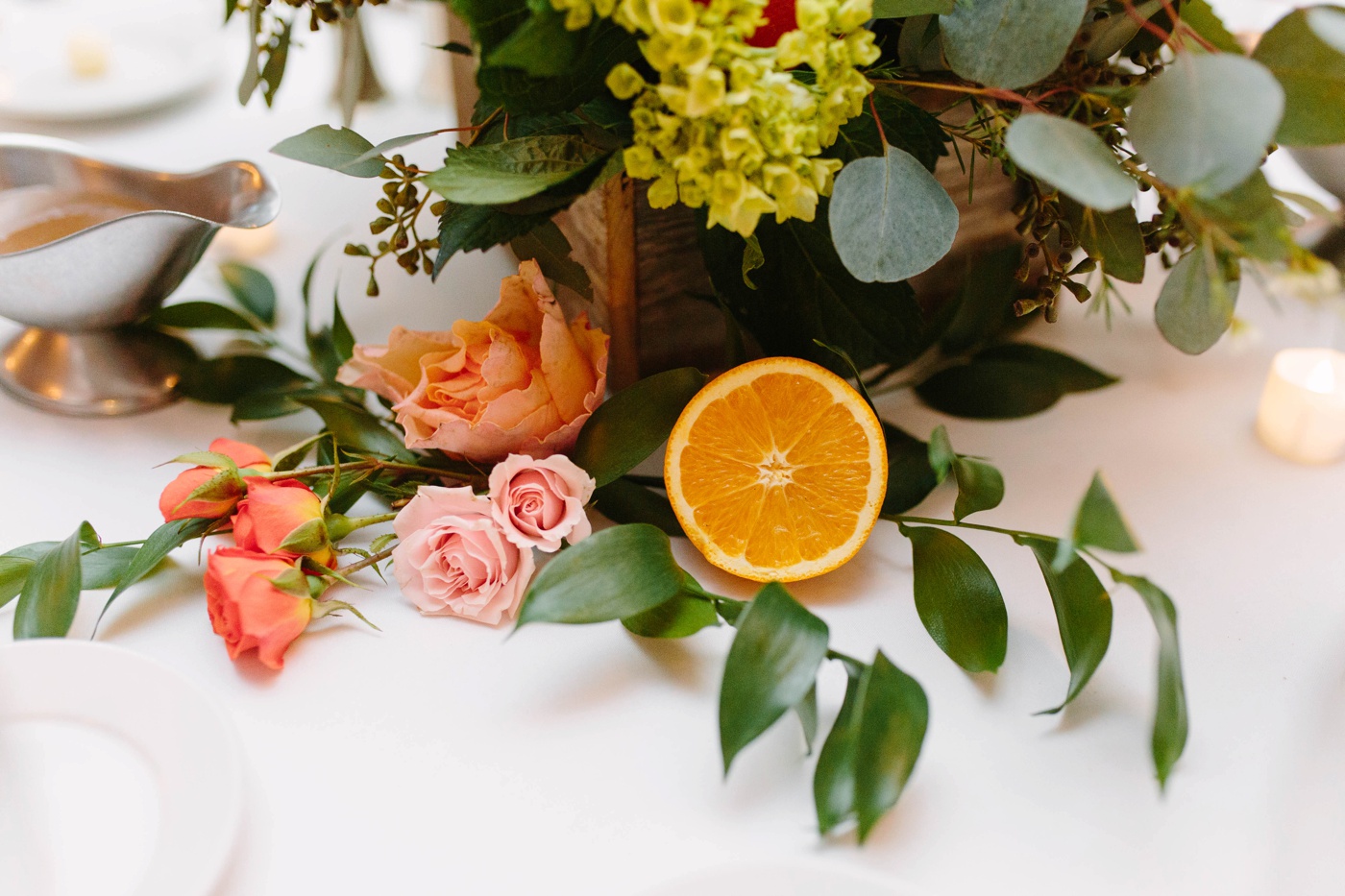 citrus themed wedding ideas