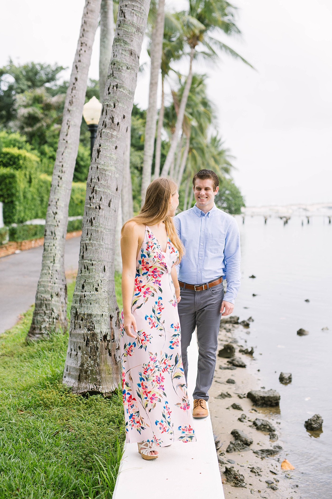 West Palm Beach Florida Engagement Session Intracoastal