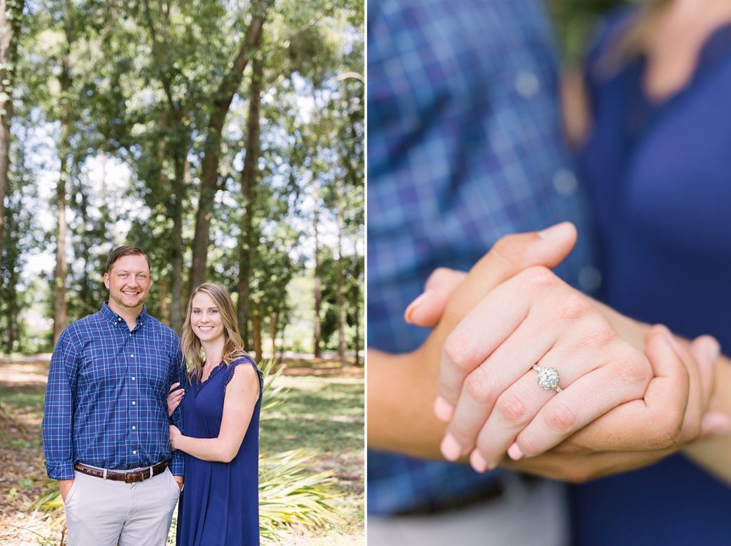 navy engagement session outfit ideas