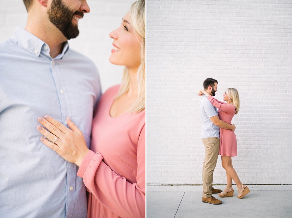 hyde park tampa engagement session