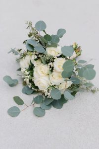 Dusty Blue and Rose Gold Winter Wedding | Central Florida Wedding ...