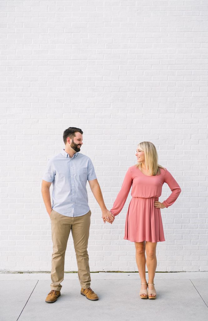 tampa hyde park engagement session