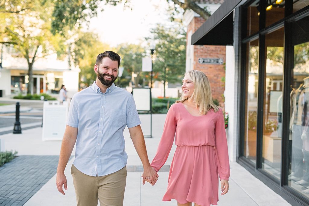 hyde park tampa engagement session